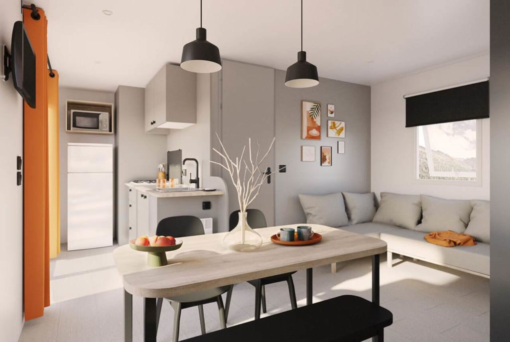 Mobil-Home Cottage Natura PREMIUM – 3 chambres